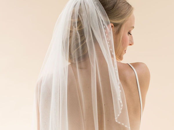 AZALEA - Crystal Edge Short Veil
