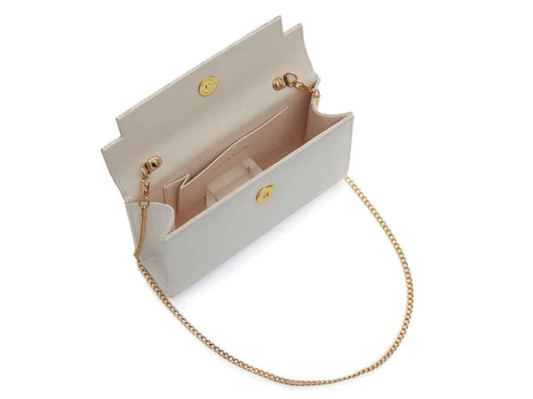 ELSIE - Satin & Parquet Handbag