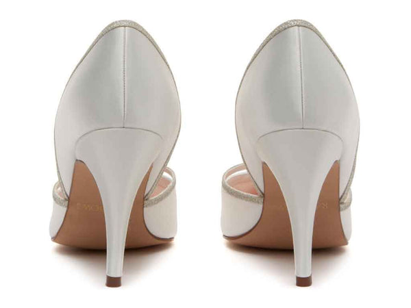 GEORGIA - Chic Satin & Shimmer Court Shoes