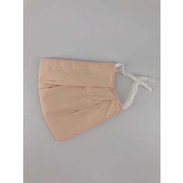 Adults Peach/Nude Cotton Mask