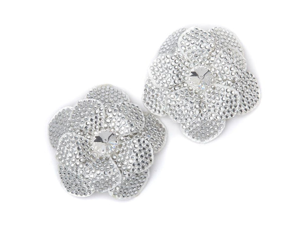 VELA - Diamante Flower Shoe Clips