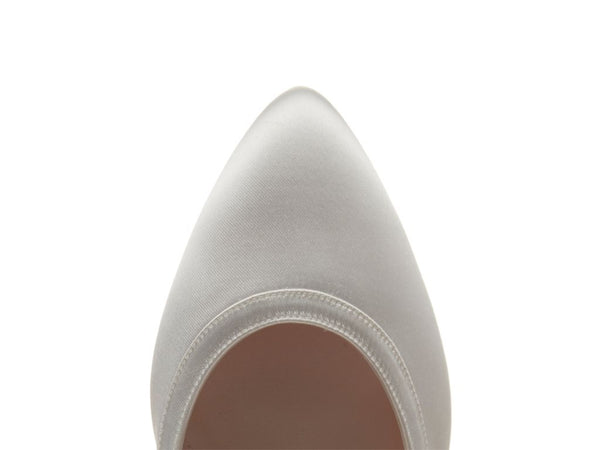 GISELE - Satin Wide Fit Court Shoes