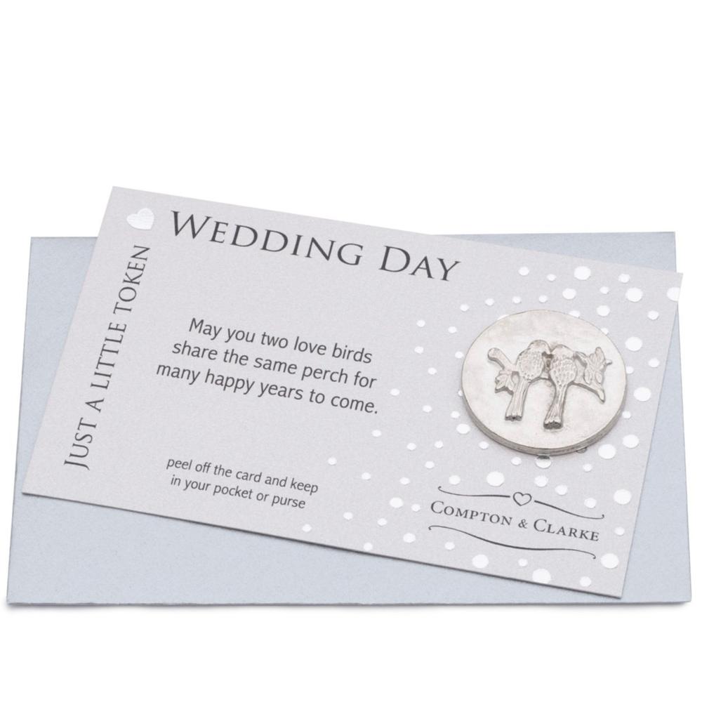 Wedding Day Carded Charm