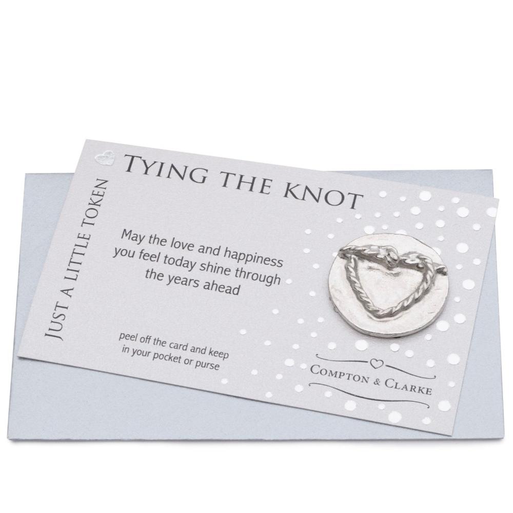 Tying the Knot Carded Charm