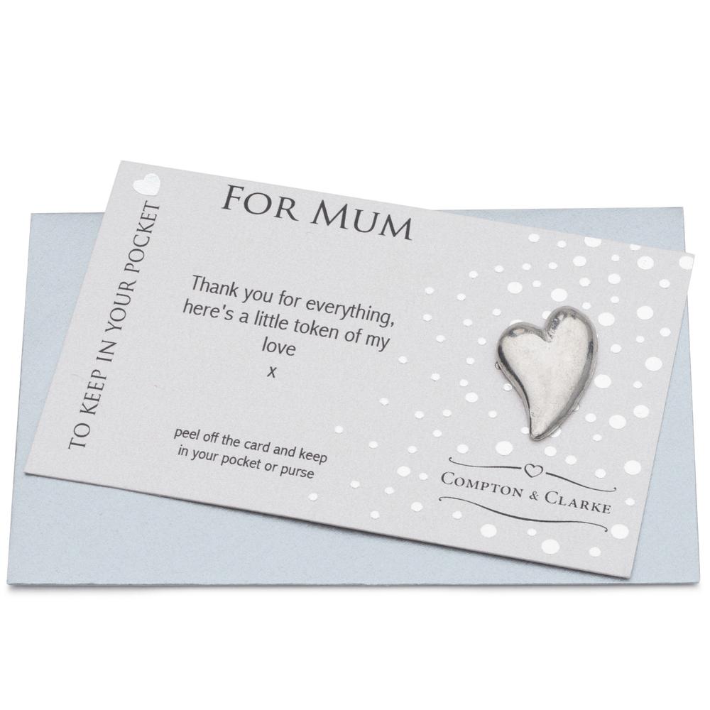 Thank You Mum Pocket Charm