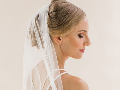 FOXGLOVE - Crystal Edge Short Veil
