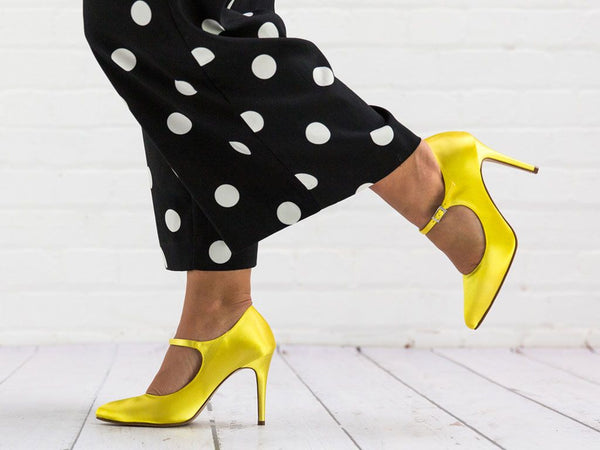 HANA - Mary Jane Satin Shoes