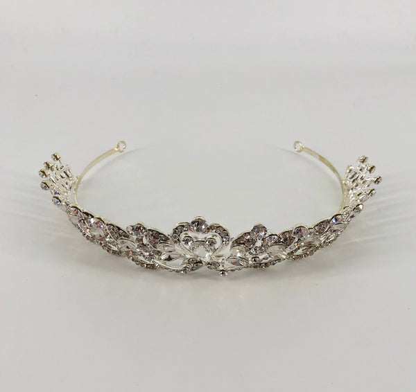 Regal Clear Crystal Bridal Tiara