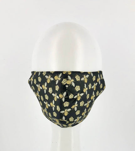 Ladies Bee Print Face Mask