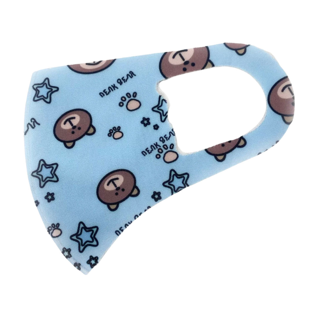 Childrens Cute Teddy Face Mask