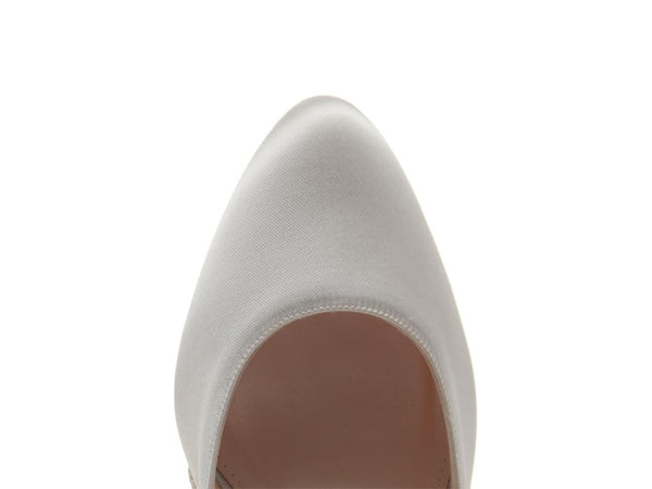 KOURTNEY - Ivory Satin & Shimmer Court Shoe