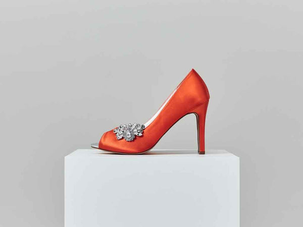 MYRA - Diamante Brooch Shoe Clips