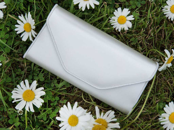 ROXI - Satin and Shimmer Envelope Handbag