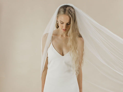 SNAPDRAGON - Satin Edge Long Veil