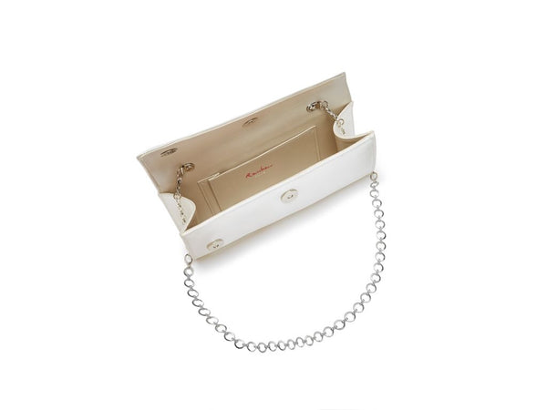 TESS - Pleated Satin Handbag