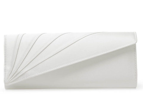 TESS - Pleated Satin Handbag