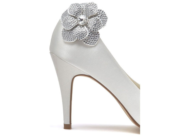 VELA - Diamante Flower Shoe Clips