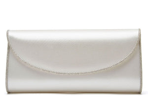 VIKI - Satin and Silver Shimmer Handbag