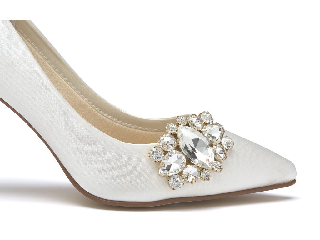 XENIA - Sparkly Brooch Shoe Clips