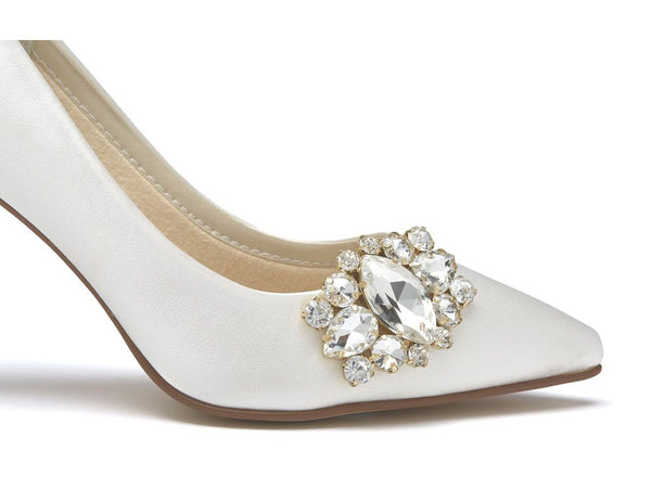 XENIA - Sparkly Brooch Shoe Clips