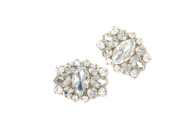 XENIA - Sparkly Brooch Shoe Clips